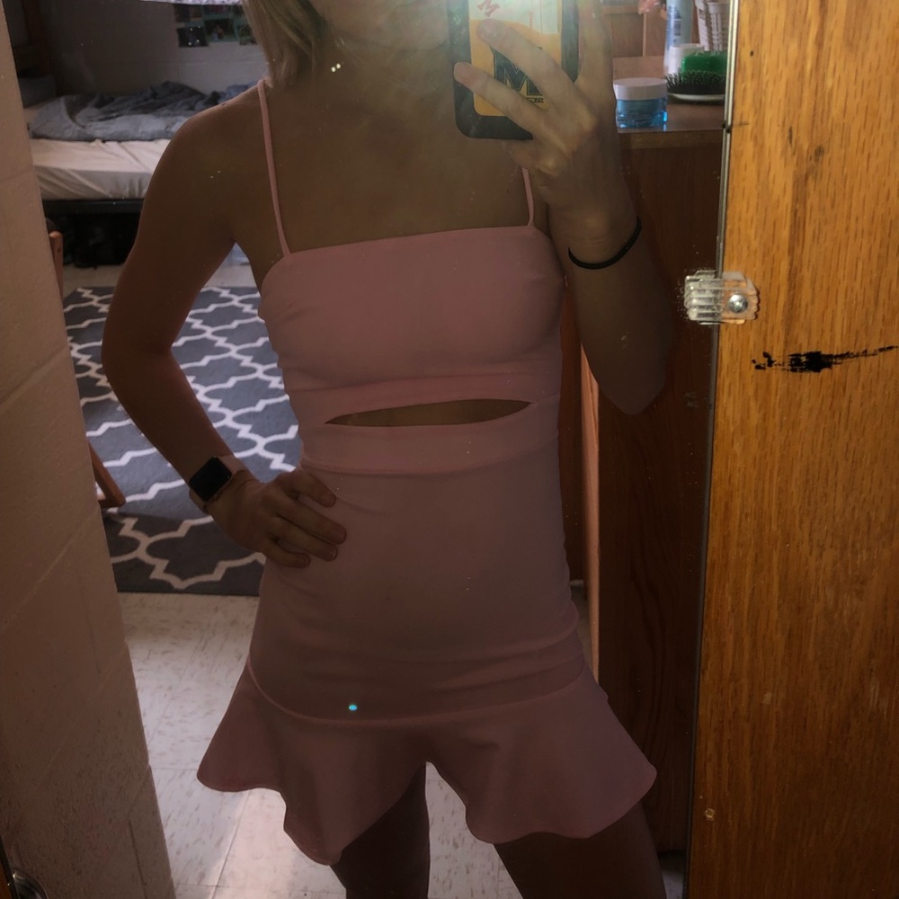 Pink dress